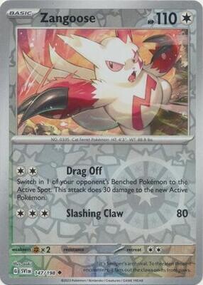 SH Zangoose - 147/198 - Uncommon Reverse Holo
Scarlet &amp; Violet (Base Set) Reverse Holo Singles
