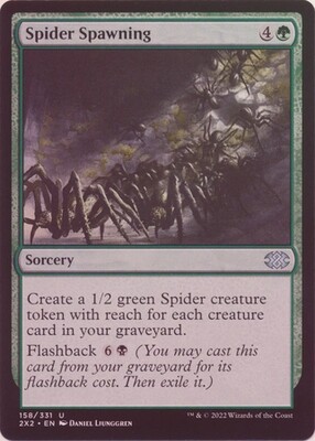 Spider Spawning 158/331 - Foil
Double Masters 2022 Foil Singles