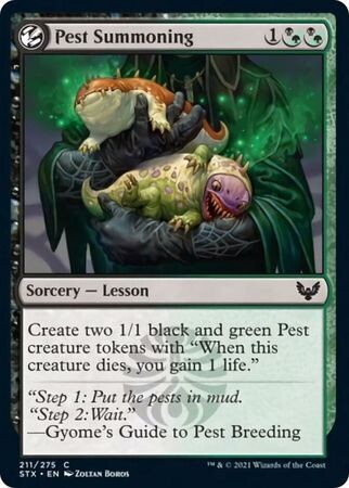 Pest Summoning 211/275
Strixhaven: School of Mages Singles