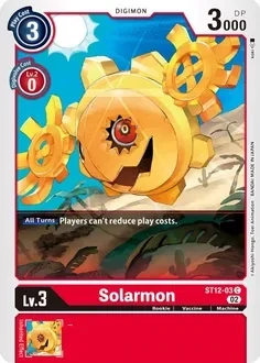 Solarmon - Starter Deck 12: Jesmon (ST-12)
Starter Deck 12: Jesmon