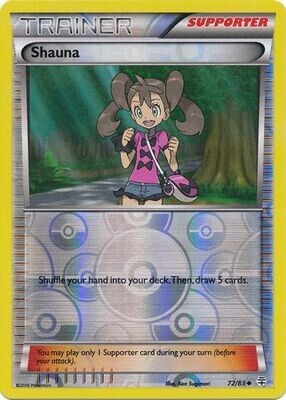 Shauna - 72/83 - Uncommon Reverse Holo Generations Reverse Holo Singles