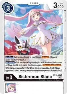 Sistermon Blanc - Starter Deck 12: Jesmon (ST-12)
Starter Deck 12: Jesmon