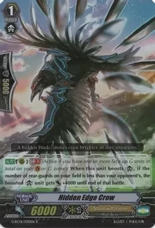 Hidden Edge Crow - G-RC01: Revival Collection (G-RC01)
G-RC01: Revival Collection