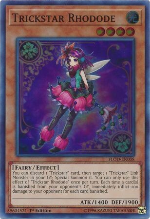 SJ Trickstar Rhodode - FLOD-EN008 - Super Rare 1st Edition
Flames of Destruction 1st Edition Singles (español)
