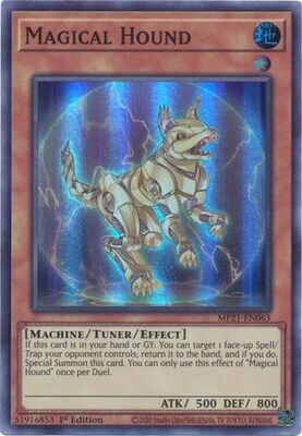 Magical Hound - MP21-EN063 - Super Rare 1st Edition 2021 Mega-Tin: Ancient Battles 1st Edition Singles