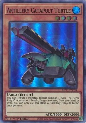 Artillery Catapult Turtle - MP21-EN099 - Super Rare 1st Edition 2021 Mega-Tin: Ancient Battles 1st Edition Singles