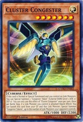 Cluster Congester - CYHO-EN002 - Common 1st Edition Cybernetic Horizon 1st Edition Singles (español)
