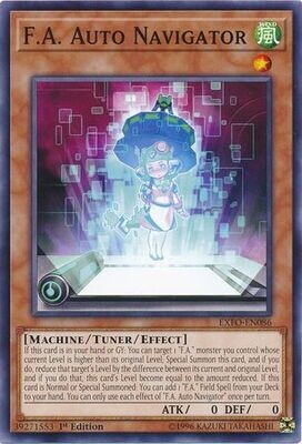 F.A. Auto Navigator - EXFO-EN086 - Common 1st Edition Extreme Force [EXFO] 1st Edition Singles (español)