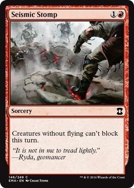 Seismic Stomp 146/249 - Eternal Masters Singles