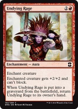 Undying Rage 152/249 - Eternal Masters Singles