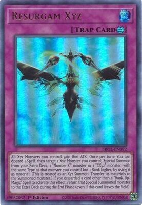 Resurgam Xyz - BROL-EN092 - Ultra Rare 1st Edition Brothers of Legend 1st Edition Singles