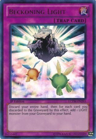 Beckoning Light - LCYW-EN293 - Ultra Rare 1st Edition Legendary Collection 3: Yugi&#39;s World 1st Edition Singles