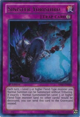 Sinister Yorishiro - SHSP-EN089 - Ultra Rare 1st Edition
Shadow Specters 1st Edition Singles