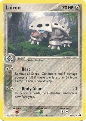 Lairon - 38/92 - Uncommon
Ex Legend Maker Singles