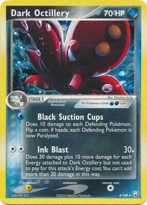 Dark Octillery - 8/109 - Holo Rare
Ex Team Rocket Returns Singles