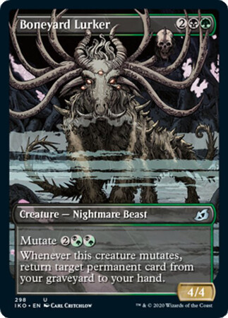 SH Boneyard Lurker 298 - Alternate Art Showcase
Ikoria: Lair of Behemoths Collector Booster Singles