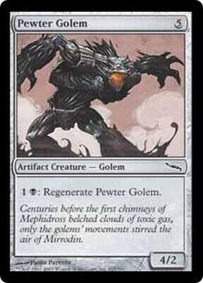 Pewter Golem 227/306 - Mirrodin Singles (Español)