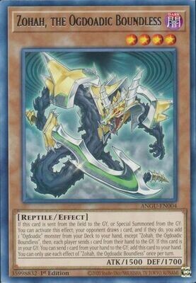 Zohah, the Ogdoadic Boundless - ANGU-EN004 - Rare 1st Edition Ancient Guardians 1st Edition Singles *Espanol*