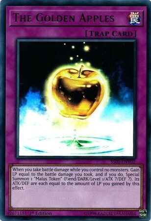 The Golden Apples - SS01-ENV02 - Ultra Rare 1st Edition Speed Duel Starter Decks: Destiny Masters Singles