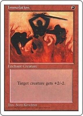 Immolation
MTG 4th Edition (Magic Cards) Singles (Frances)
