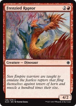 Frenzied Raptor 146/279 - Ixalan Singles