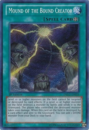 Mound of the Bound Creator - DRLG-EN025 - Secret Rare 1st Edition
Dragons of Legend 1st Edition Singles