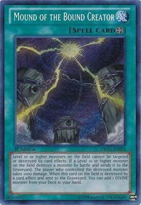 Mound of the Bound Creator - DRLG-EN025 - Secret Rare 1st Edition
Dragons of Legend 1st Edition Singles