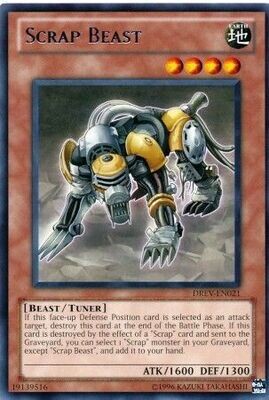 Scrap Beast - DREV-EN021 - Rare Unlimited Duelist Revolution Unlimited Singles