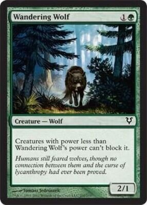 Wandering Wolf 202/244 - Avacyn Restored Singles