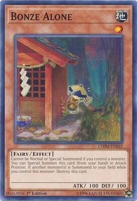 Bonze Alone - CHIM-EN032 - Common 1st Edition Chaos Impact 1st Edition Singles (espanol)