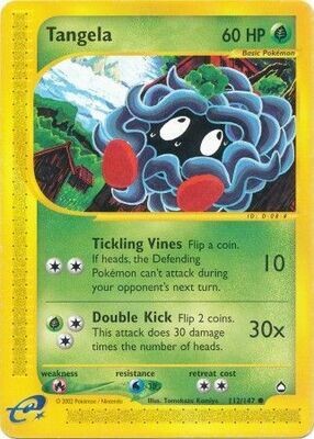 Tangela - 112/147 - Common
Aquapolis Singles