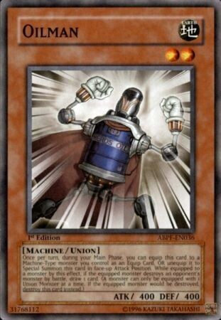 Oilman - ABPF-EN036 - Common 1st Edition Absolute Powerforce [ABPF] 1st Edition Singles