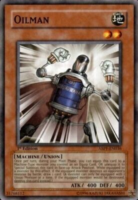 Oilman - ABPF-EN036 - Common 1st Edition Absolute Powerforce [ABPF] 1st Edition Singles