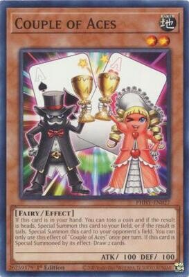 Couple of Aces - PHHY-EN027 - Common 1st Edition
Photon Hypernova 1st Edition Singles (español)