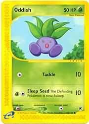 Oddish - 122/165 - Common
Expedition Singles