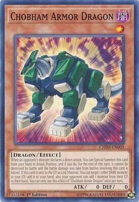 Chobham Armor Dragon - CHIM-EN005 - Common 1st Edition Chaos Impact 1st Edition Singles (espanol)