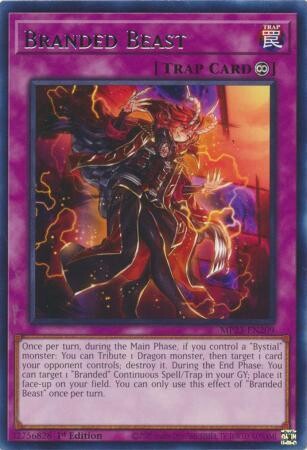 Branded Beast - MP23-EN209 - Rare 1st Edition
Mega Tin 2023 Dueling Heroes Singles