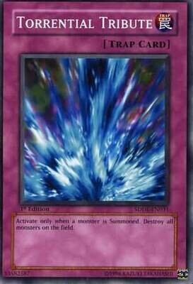 Torrential Tribute - SDDE-EN031 - Common 1st Edition Structure Deck: Dark Emperor [SDDE] 1st Edition Singles