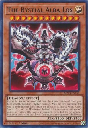 The Bystial Alba Los - MP23-EN161 - Rare 1st Edition
Mega Tin 2023 Dueling Heroes Singles