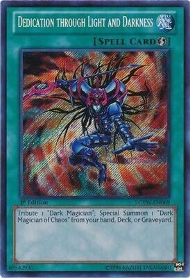 SH Dedication through Light and Darkness - LCYW-EN069 - Secret Rare 1st Edition
Legendary Collection 3: Yugi&#39;s World 1st Edition Singles