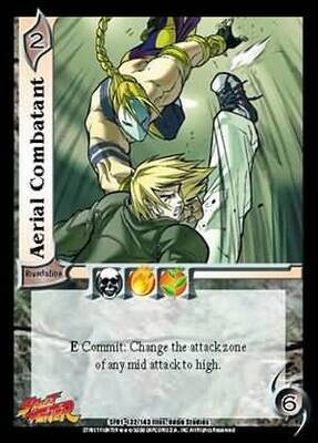 Aerial Combatant SF01-132 - Common (UFS)
UFS - SF01: Street Fighter Singles