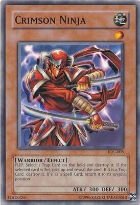 Crimson Ninja - IOC-006 - Common Unlimited Invasion of Chaos [IOC] Unlimited Singles