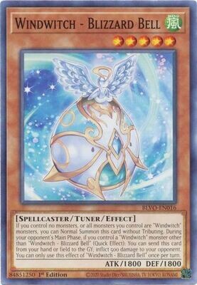 Windwitch - Blizzard Bell - BLVO-EN016 - Common 1st Edition Blazing Vortex 1st Edition Singles (español)