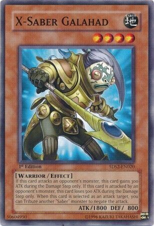 X-Saber Galahad - 5DS2-EN020 - Common 1st Edition
Starter Deck: 5D&#39;s (2009) [5DS2] 1st Edition Singles