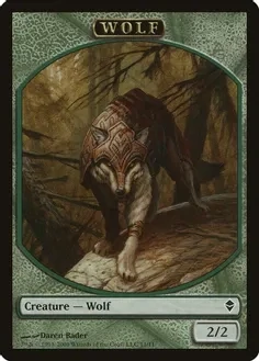 Wolf Token - Zendikar (ZEN)
Zendikar