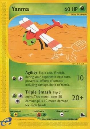 Yanma - 116/144 - Common
Skyridge Singles