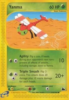 Yanma - 116/144 - Common
Skyridge Singles