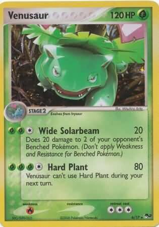 Venusaur - 6/17 - Holo Rare
Pokemon POP Series 2 Promos