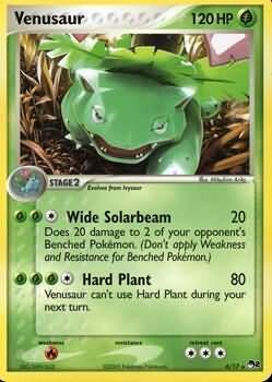 Venusaur - 6/17 - Rare
Pokemon POP Series 2 Promos