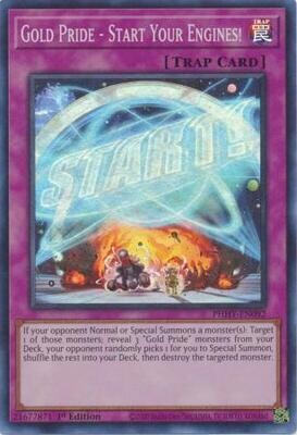 Gold Pride - Start Your Engines! - PHHY-EN092 - Super Rare 1st Edition Photon Hypernova 1st Edition Singles (Espanol)